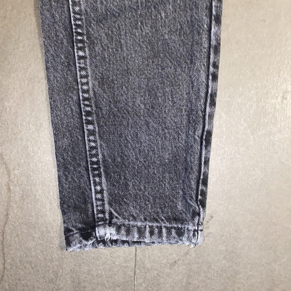 Zara Size 2 High Rise Faded Black Distress Denim Jeans - Picture 10 of 13